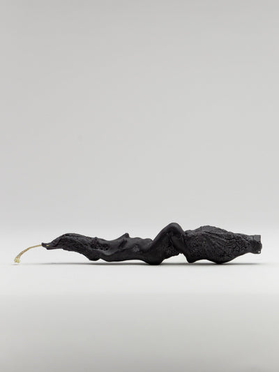 Pair of Sea Nymph Candles - Black-Imogen van der Pols-APOC STORE