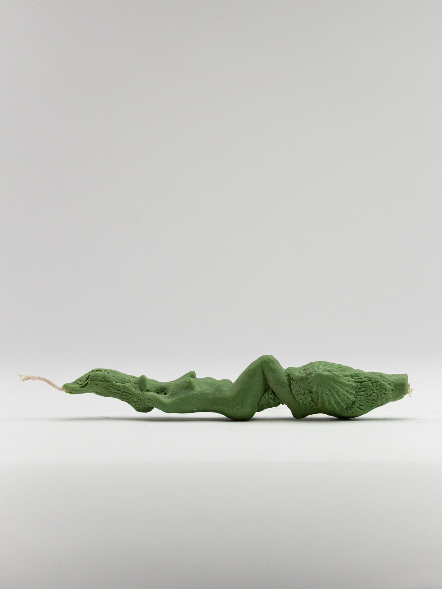 Pair of Sea Nymph Candles - Green-Imogen van der Pols-APOC STORE