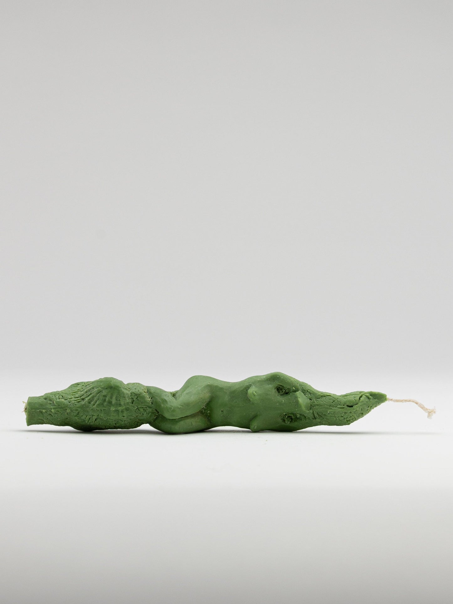 Pair of Sea Nymph Candles - Green-Imogen van der Pols-APOC STORE