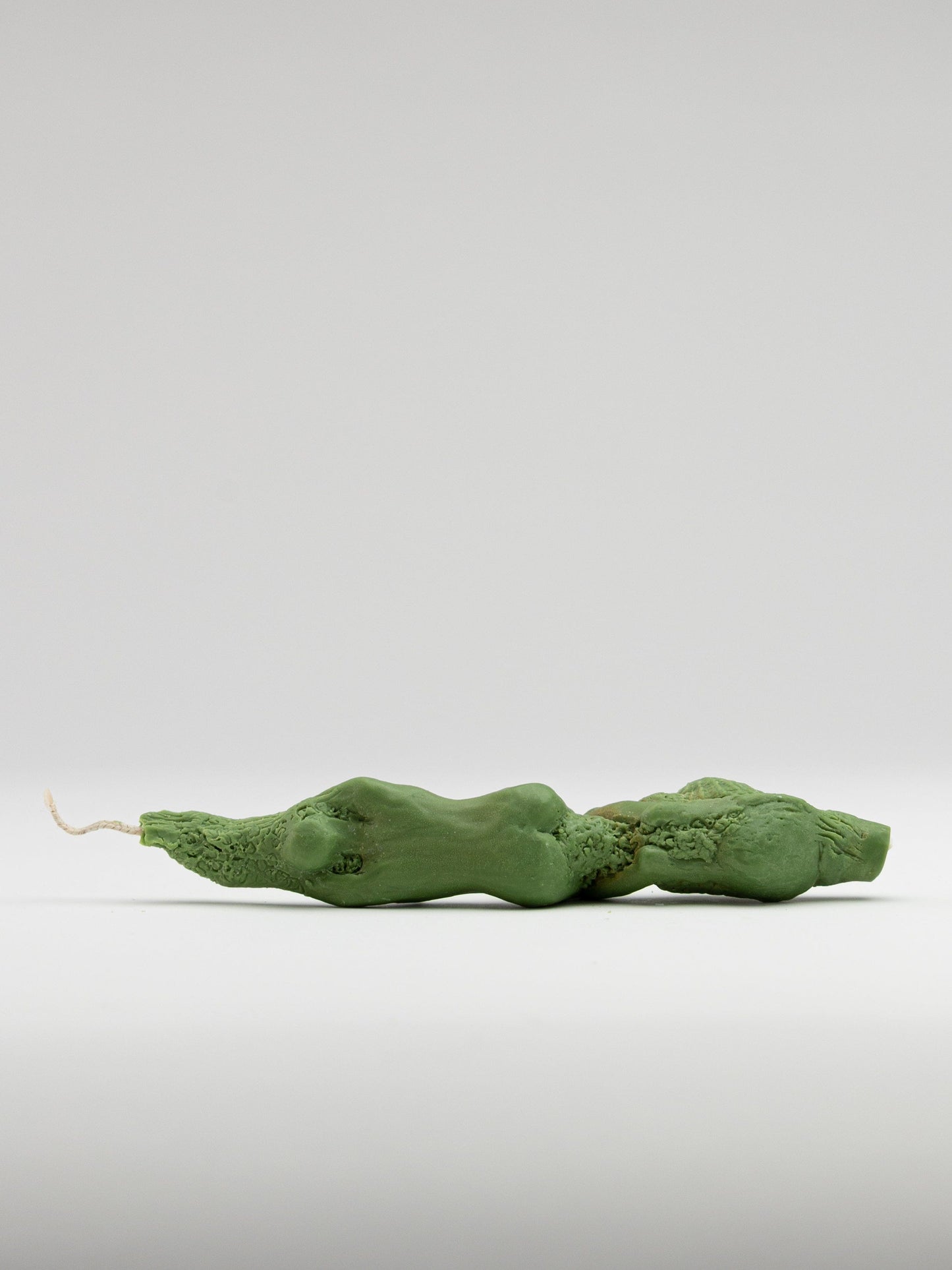 Pair of Sea Nymph Candles - Green-Imogen van der Pols-APOC STORE