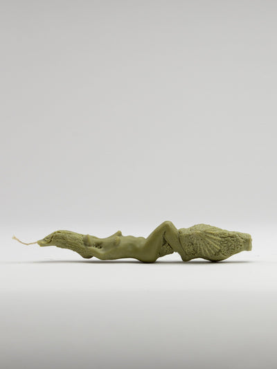 Pair of Sea Nymph Candles - Kelp-Imogen van der Pols-APOC STORE