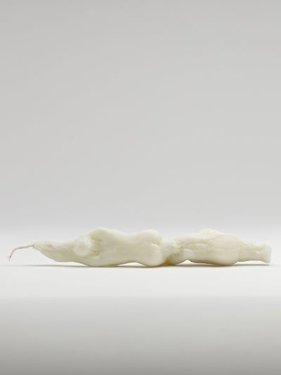 Pair of Sea Nymph Candles - Milk-Imogen van der Pols-APOC STORE