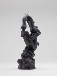 Sea Nymphs Entwined Candle - Black-Imogen van der Pols-APOC STORE
