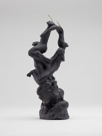 Sea Nymphs Entwined Candle - Black-Imogen van der Pols-APOC STORE