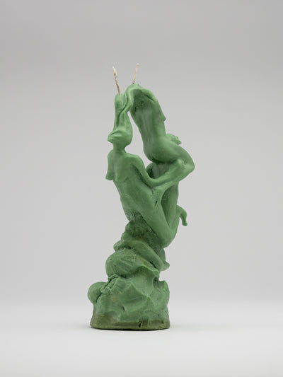Sea Nymphs Entwined Candle - Green-Imogen van der Pols-APOC STORE