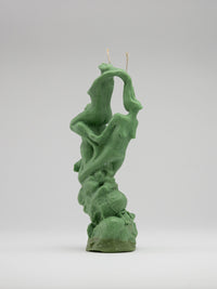 Sea Nymphs Entwined Candle - Green-Imogen van der Pols-APOC STORE