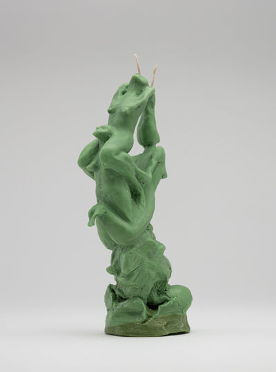 Sea Nymphs Entwined Candle - Green-Imogen van der Pols-APOC STORE