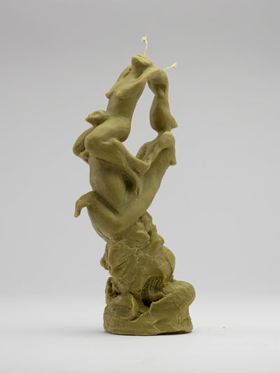 Sea Nymphs Entwined Candle - Kelp-Imogen van der Pols-APOC STORE
