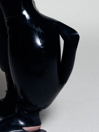 Black Alien Legs Trousers-Harri-APOC STORE