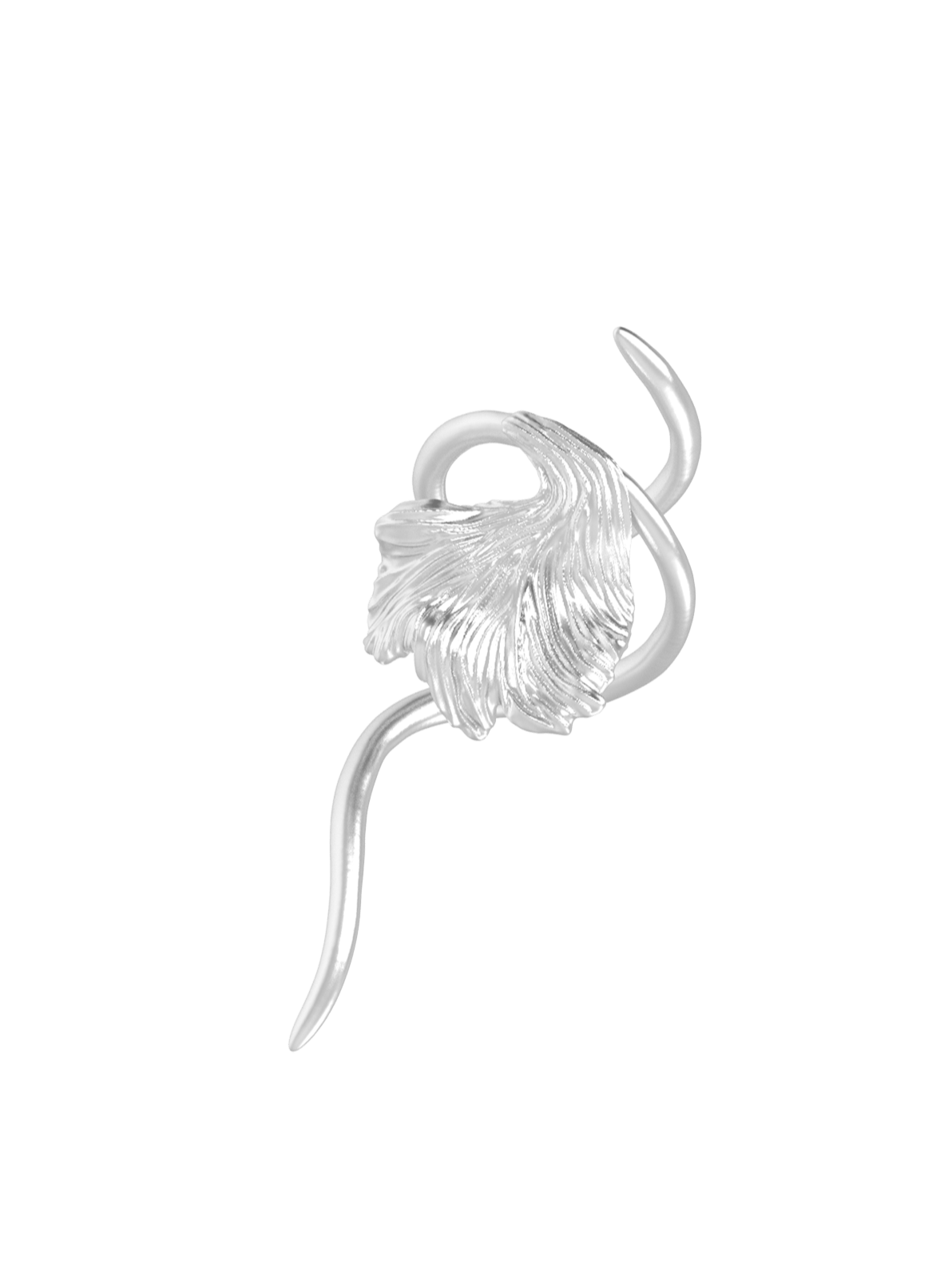 Silver Betta Fish Ring II-Ancient Future-APOC STORE