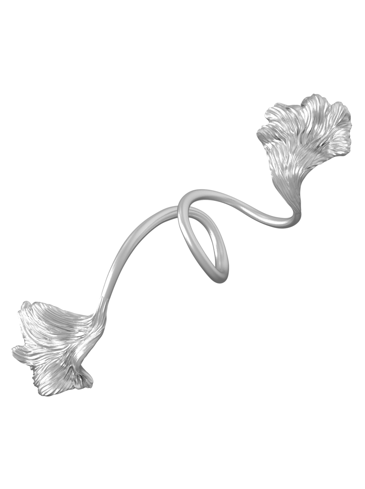 Silver Betta Fish Ring V-Ancient Future-APOC STORE