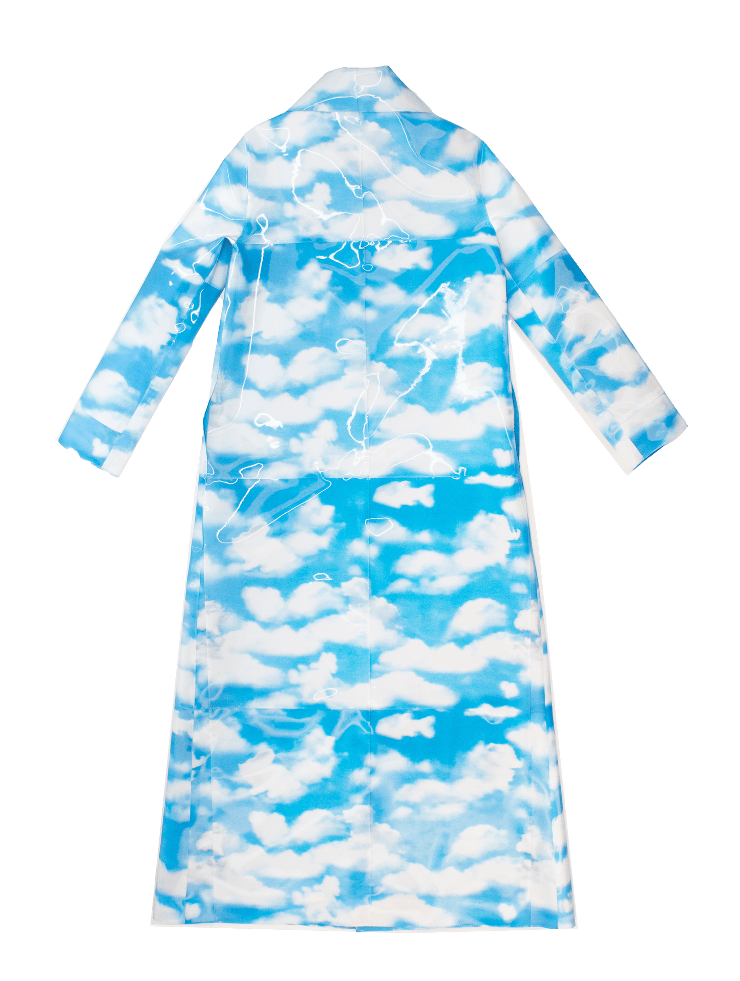 Sky I-Spy Cloud Print Coat-Leeann Huang-APOC STORE