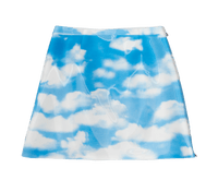 Lenticular Sky Mini Skirt-Leeann Huang-APOC STORE
