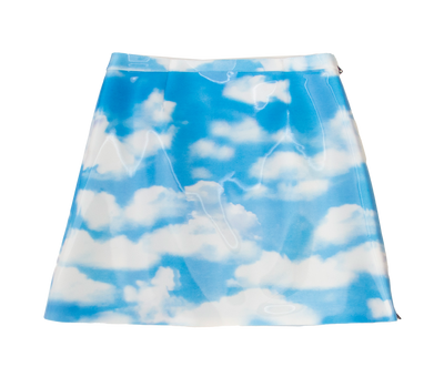 Lenticular Sky Mini Skirt-Leeann Huang-APOC STORE