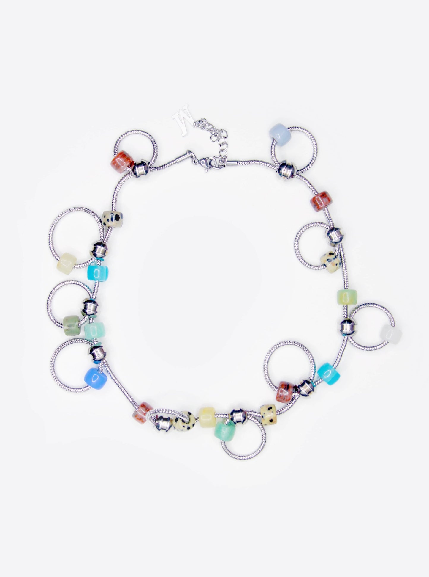 Sliding Stones Necklace-Marland Backus-APOC STORE