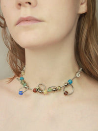 Sliding Stones Necklace-Marland Backus-APOC STORE