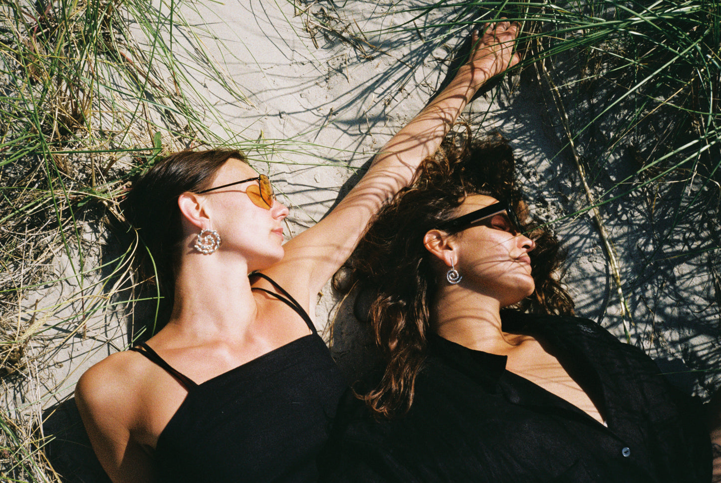 Spiral Twin Earrings-ISA Collection-APOC STORE