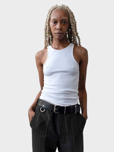 TEO - Black Leather Belt-Ella Boucht-APOC STORE