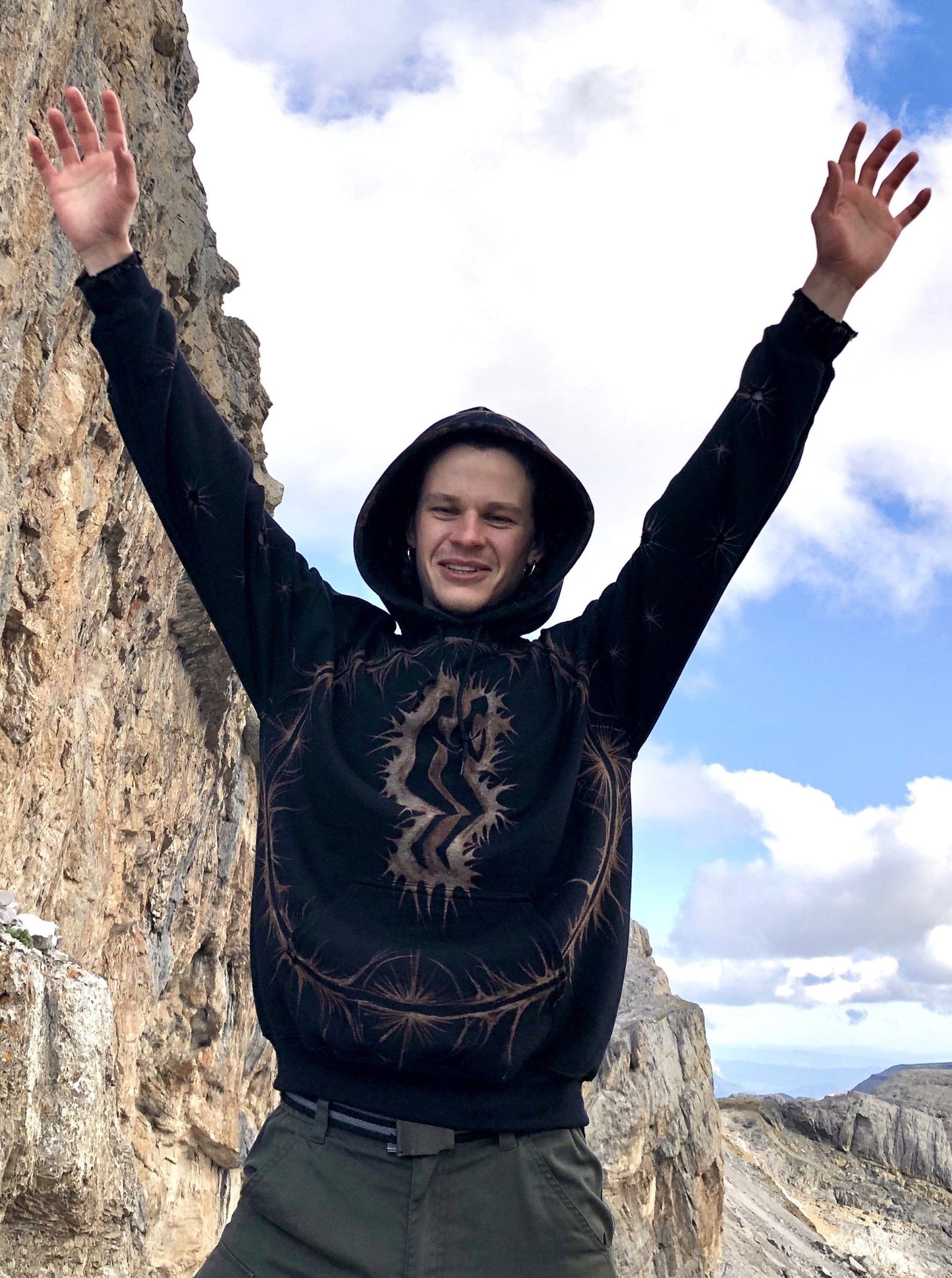 Ritual Hoodie Black-Thibaut Knapp-APOC STORE