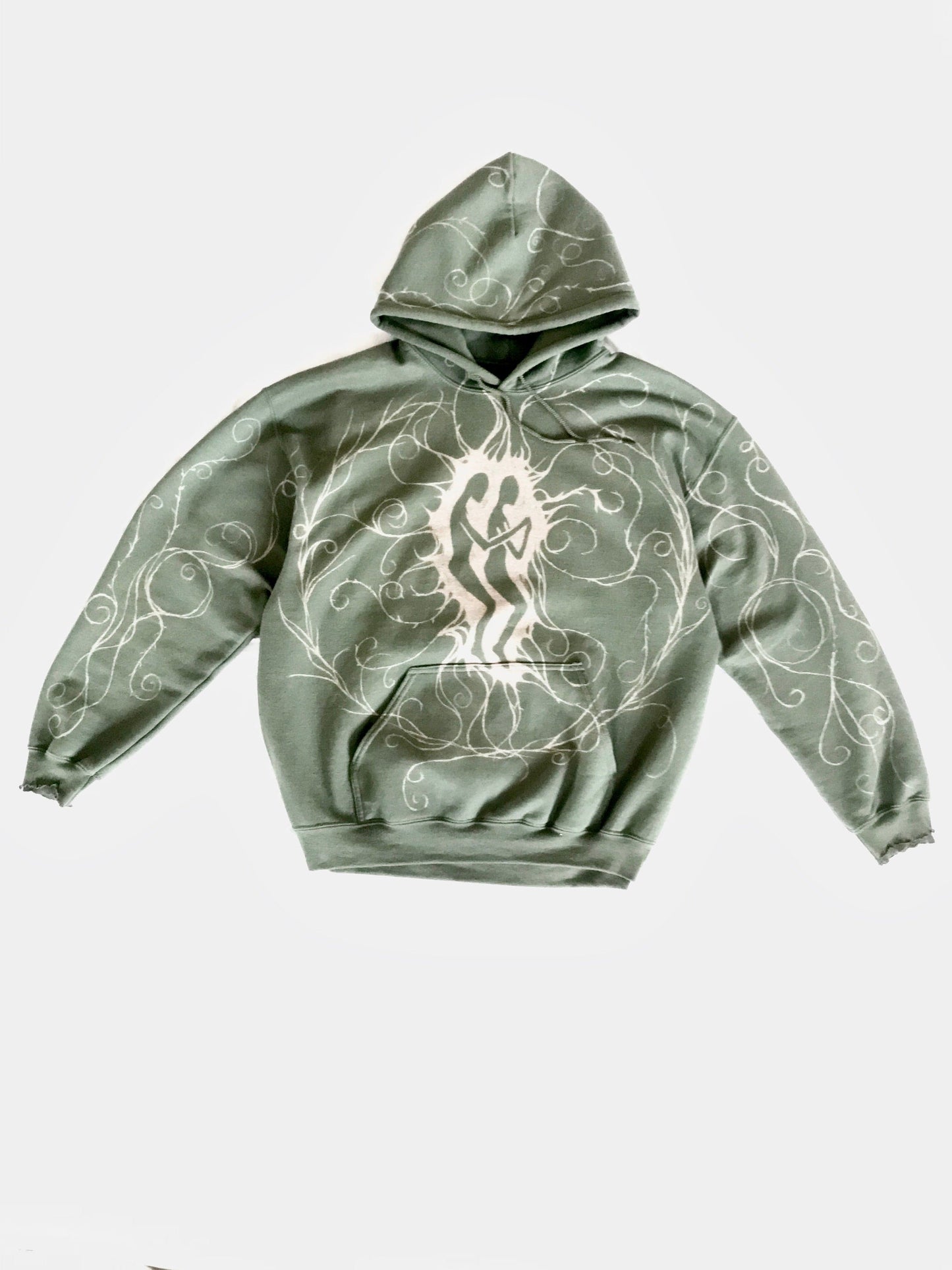 Ritual Hoodie Mud Green-Thibaut Knapp-APOC STORE