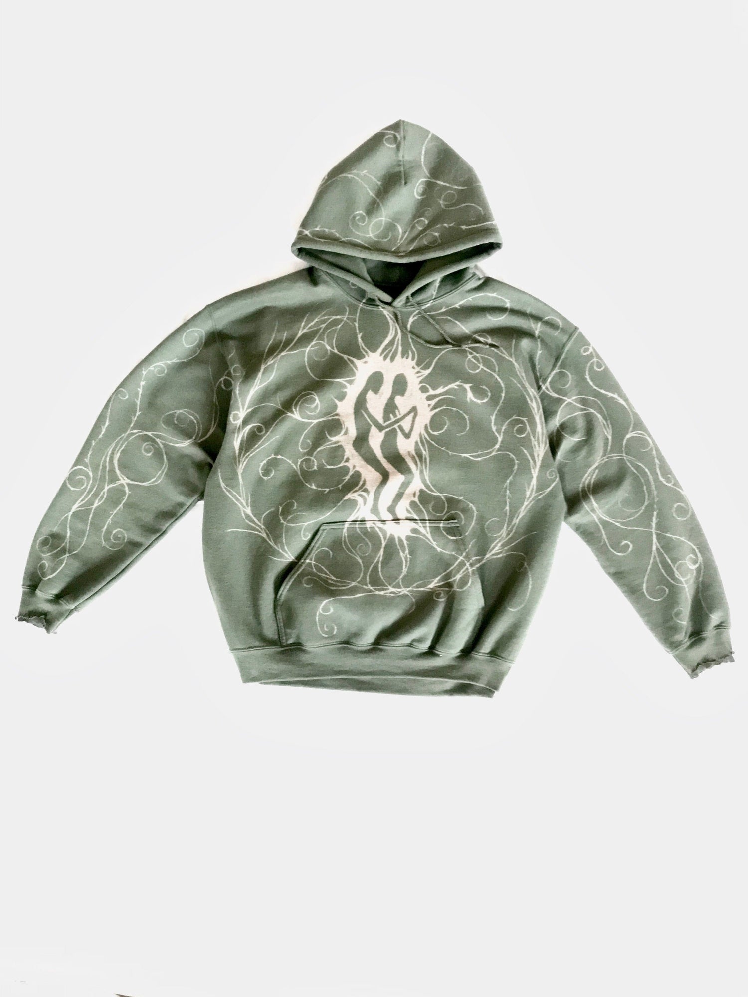 Ritual Hoodie Mud Green-Thibaut Knapp-APOC STORE
