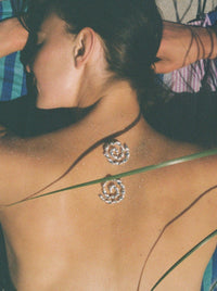 Spiral Twin Earrings-ISA Collection-APOC STORE