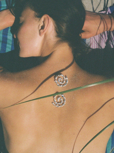 Spiral Twin Earrings-ISA Collection-APOC STORE