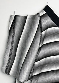 Black & White Micro Stripe Underwear Crop - Top 1 of 1-Pip Paz-Howlett-APOC STORE