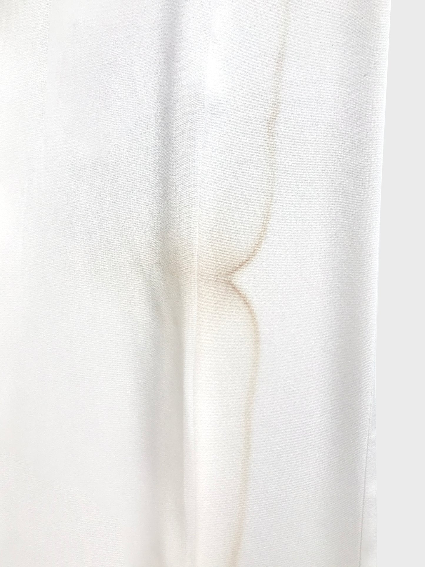 UTU - White Stain Print Pleated Trousers-Ella Boucht-APOC STORE