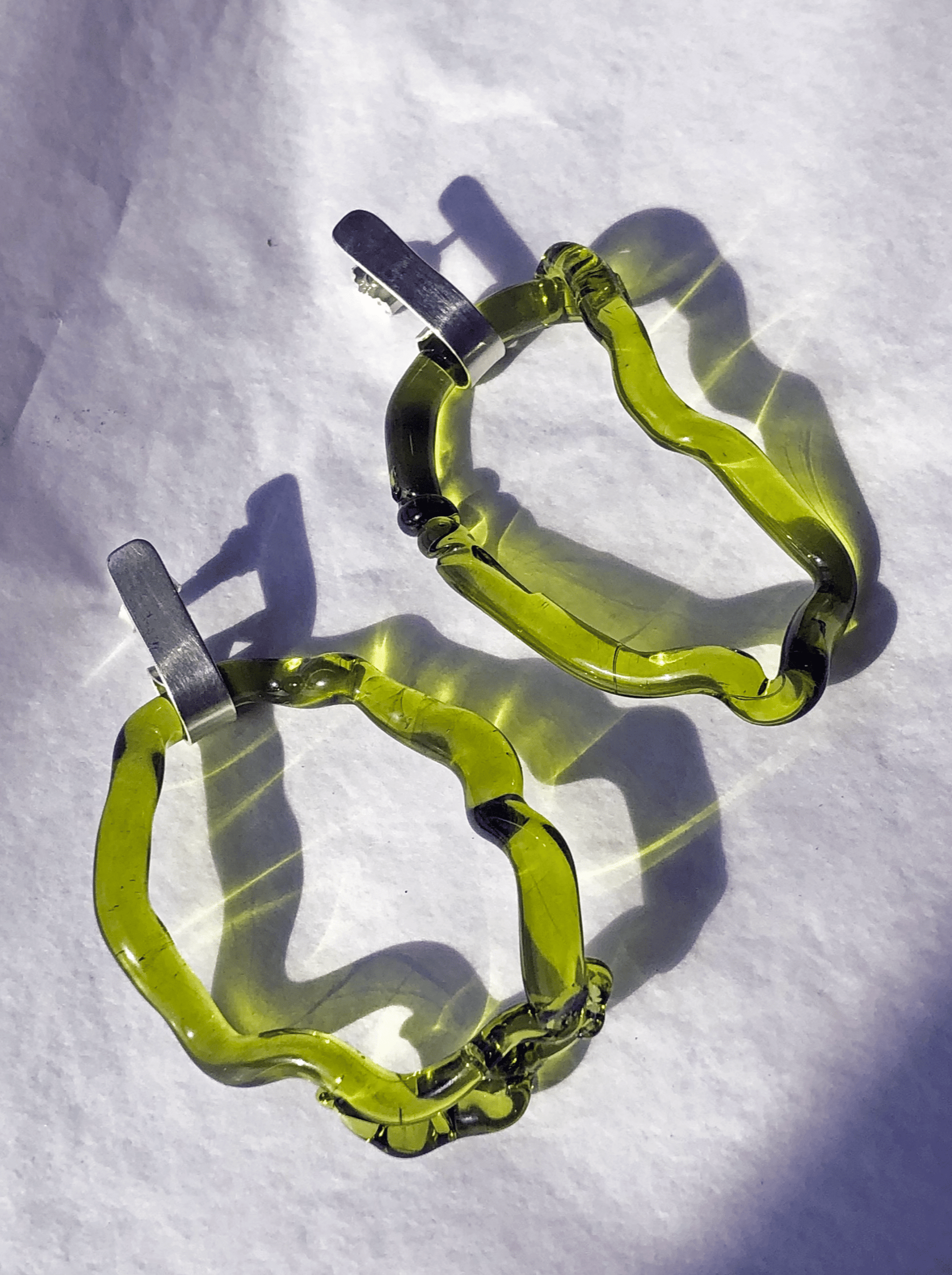 Green Umbriel Earrings-ISA Collection-APOC STORE