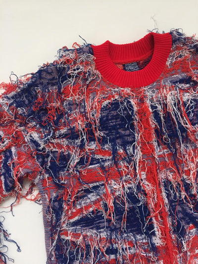 Distressed Beer Towel Jumper-Adam Jones-APOC STORE