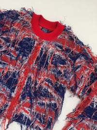 Distressed Beer Towel Jumper-Adam Jones-APOC STORE