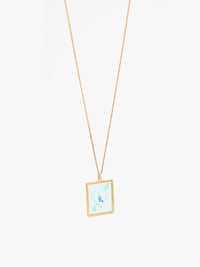 White Board Necklace Gold-D’heygere-APOC STORE