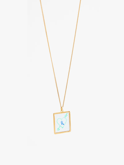 White Board Necklace Gold-D’heygere-APOC STORE