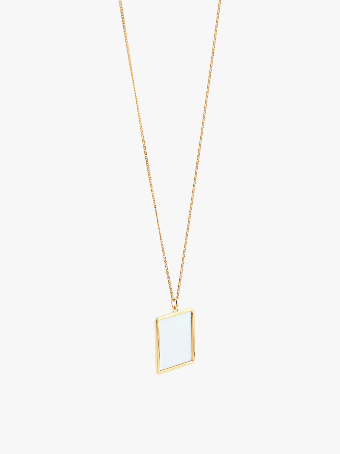 White Board Necklace Gold-D’heygere-APOC STORE
