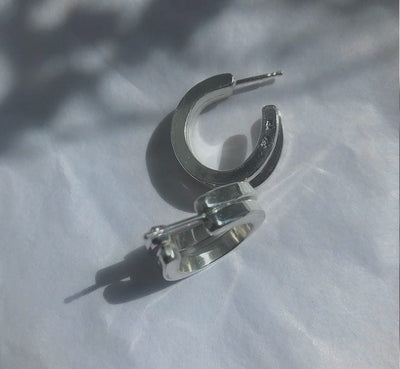 Twin Serpent Hoops-ISA Collection-APOC STORE