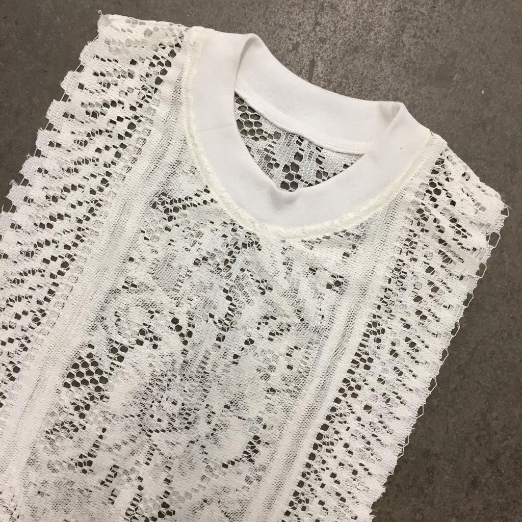 Lace Table Tabbard White-Adam Jones-APOC STORE