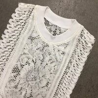 Lace Table Tabbard White-Adam Jones-APOC STORE