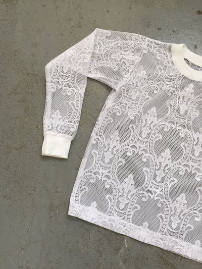 Granny Fleur Lace Football Top-Adam Jones-APOC STORE