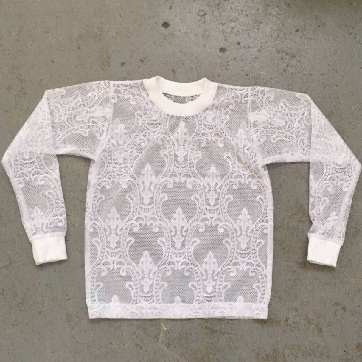 Granny Fleur Lace Football Top-Adam Jones-APOC STORE