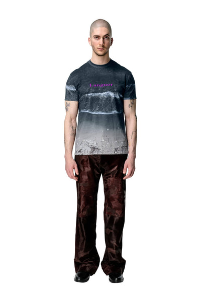 Night Shore Embroidered Tee-XIMONLEE-APOC STORE