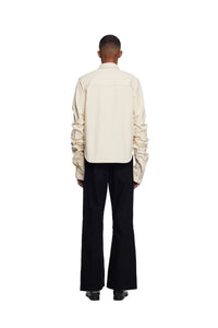 Gathered Sleeve Shirt-XIMONLEE-APOC STORE