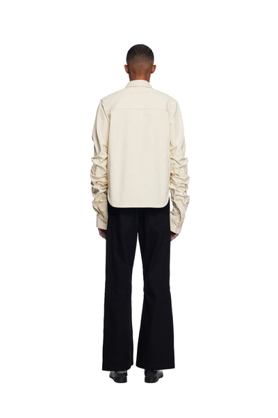 Gathered Sleeve Shirt-XIMONLEE-APOC STORE