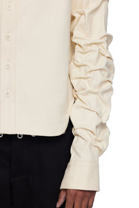 Gathered Sleeve Shirt-XIMONLEE-APOC STORE