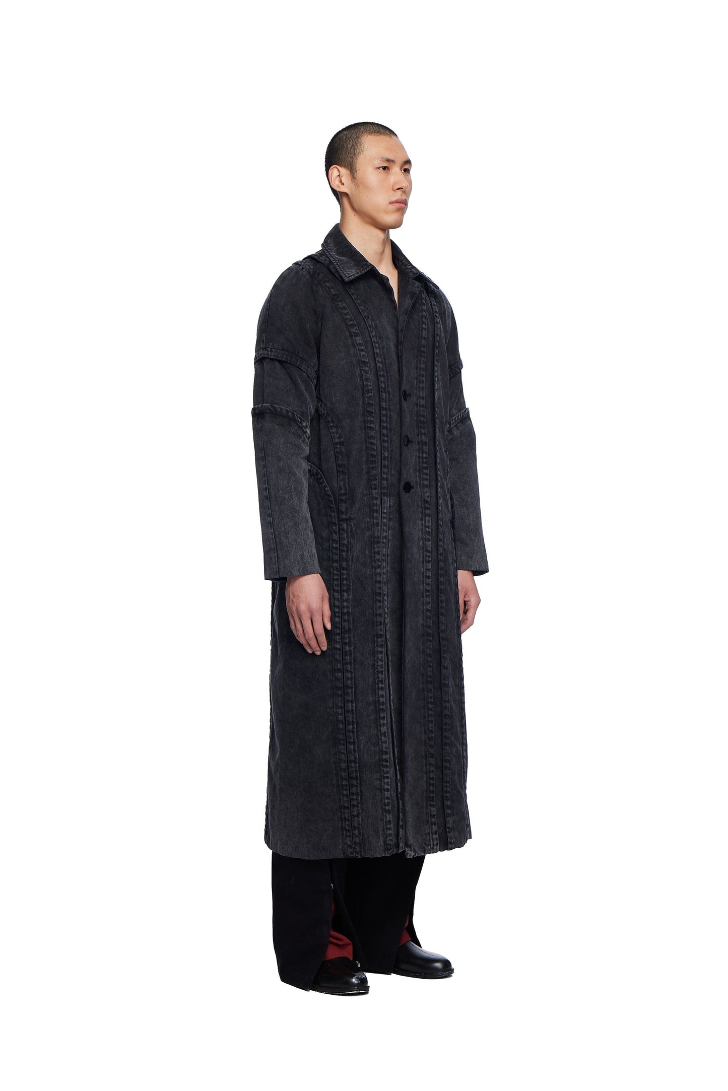 Panelled Coat-XIMONLEE-APOC STORE