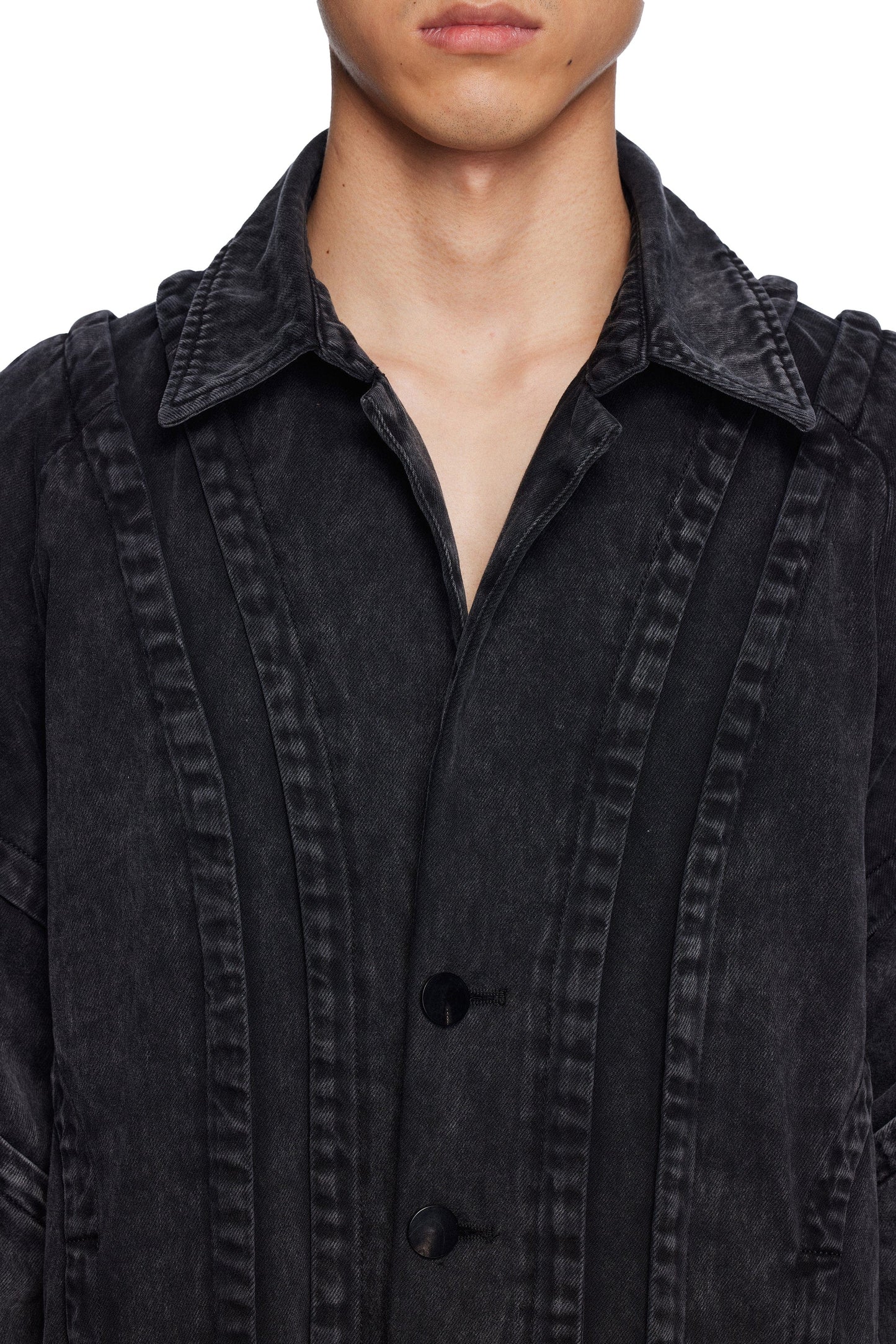 Panelled Coat-XIMONLEE-APOC STORE