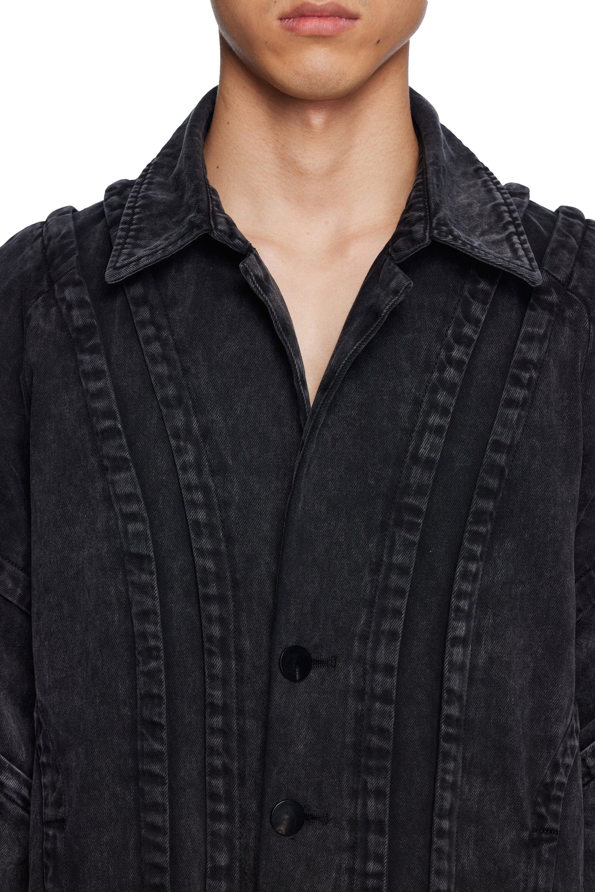 Panelled Coat-XIMONLEE-APOC STORE