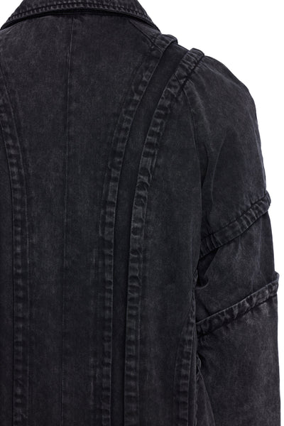 Panelled Coat-XIMONLEE-APOC STORE