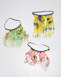 Camouflage Chelsea Wig Yellow Green-Tomihiro Kono-APOC STORE