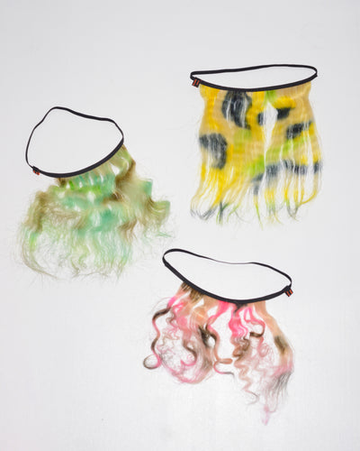 Camouflage Chelsea Wig Yellow Green-Tomihiro Kono-APOC STORE